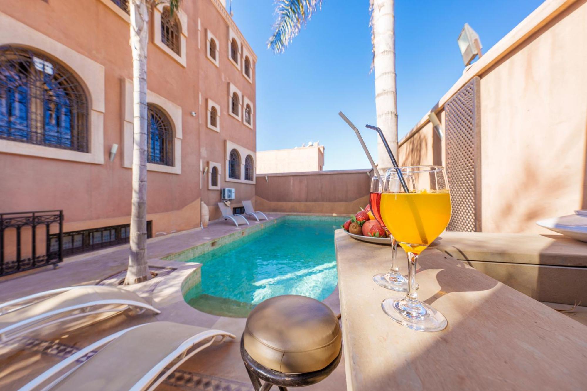 Riad Ushuaia La Villa - Centre Marrakech Marrakesh Buitenkant foto