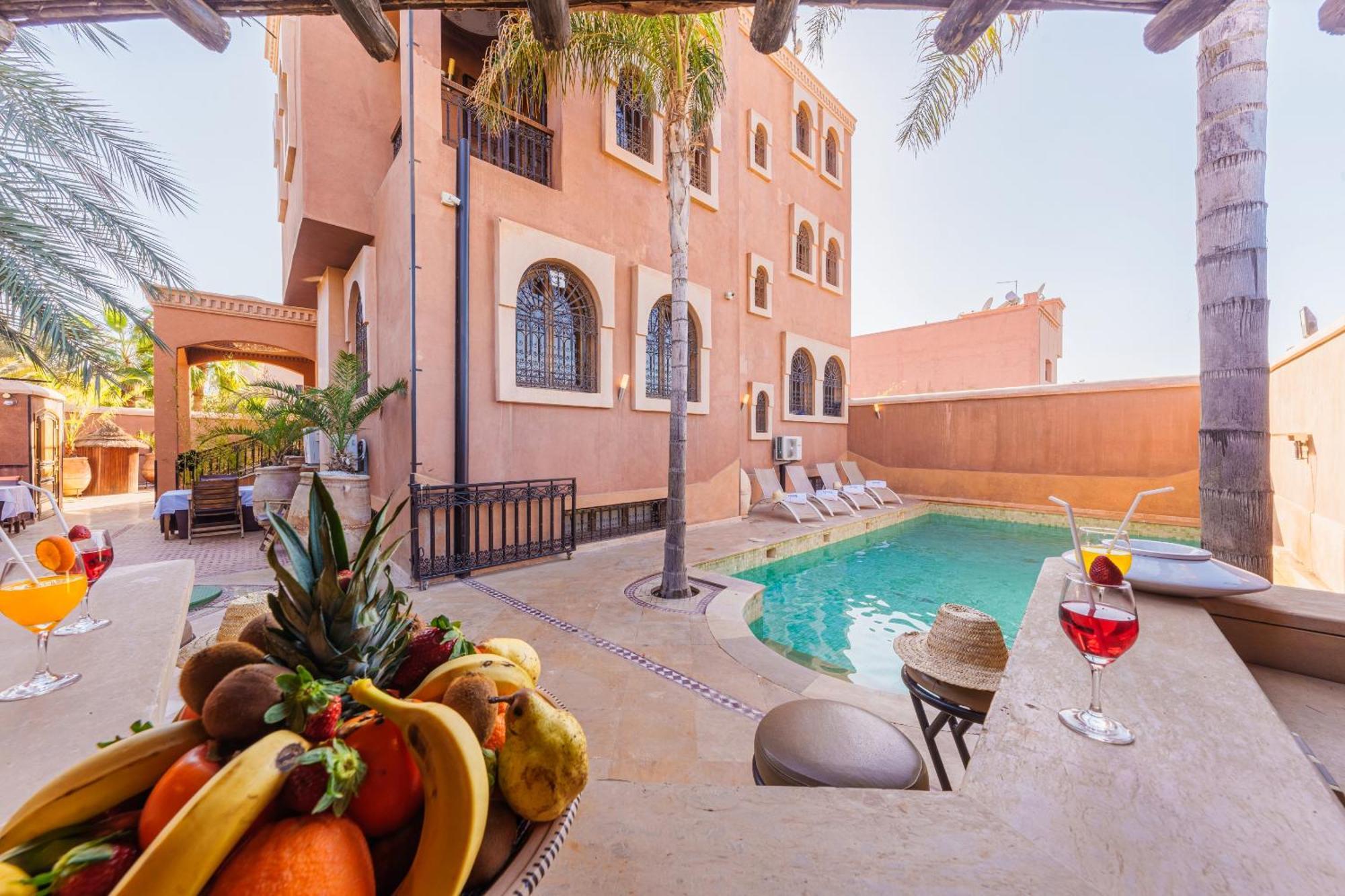 Riad Ushuaia La Villa - Centre Marrakech Marrakesh Buitenkant foto