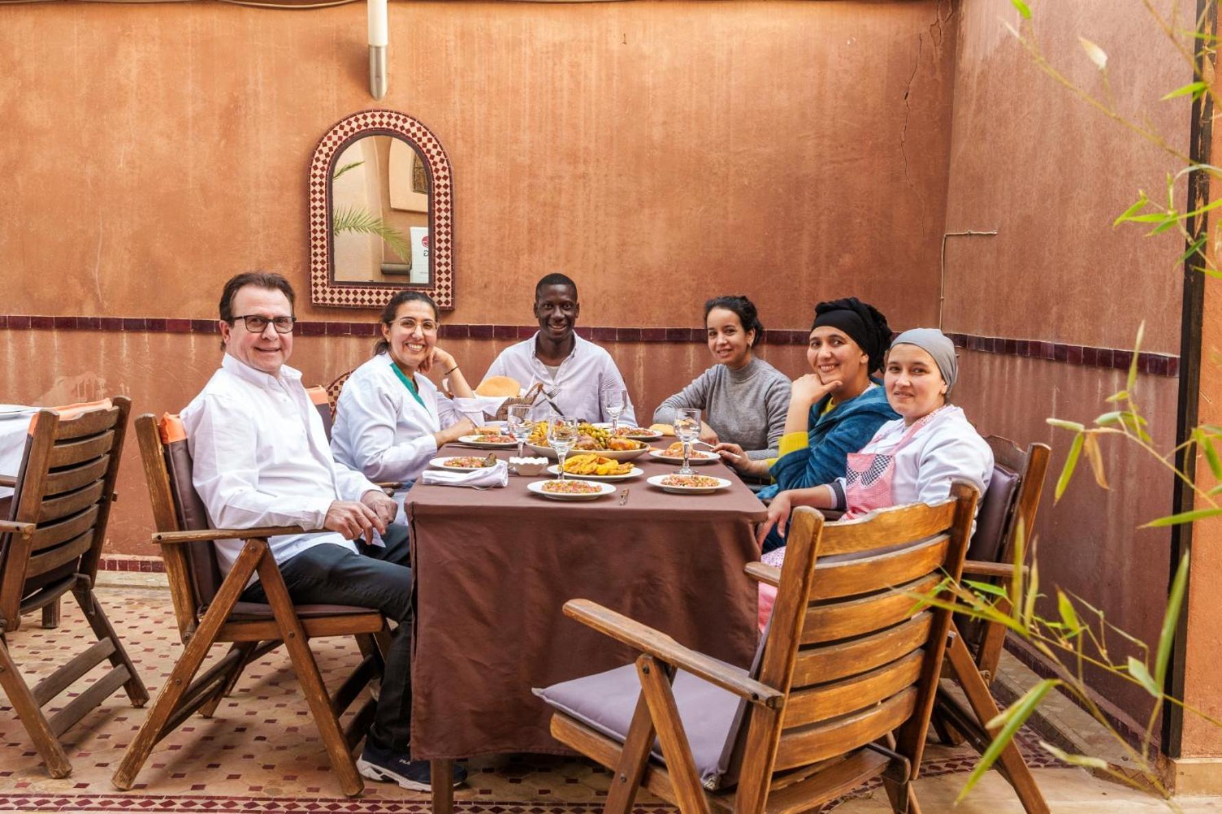 Riad Ushuaia La Villa - Centre Marrakech Marrakesh Buitenkant foto