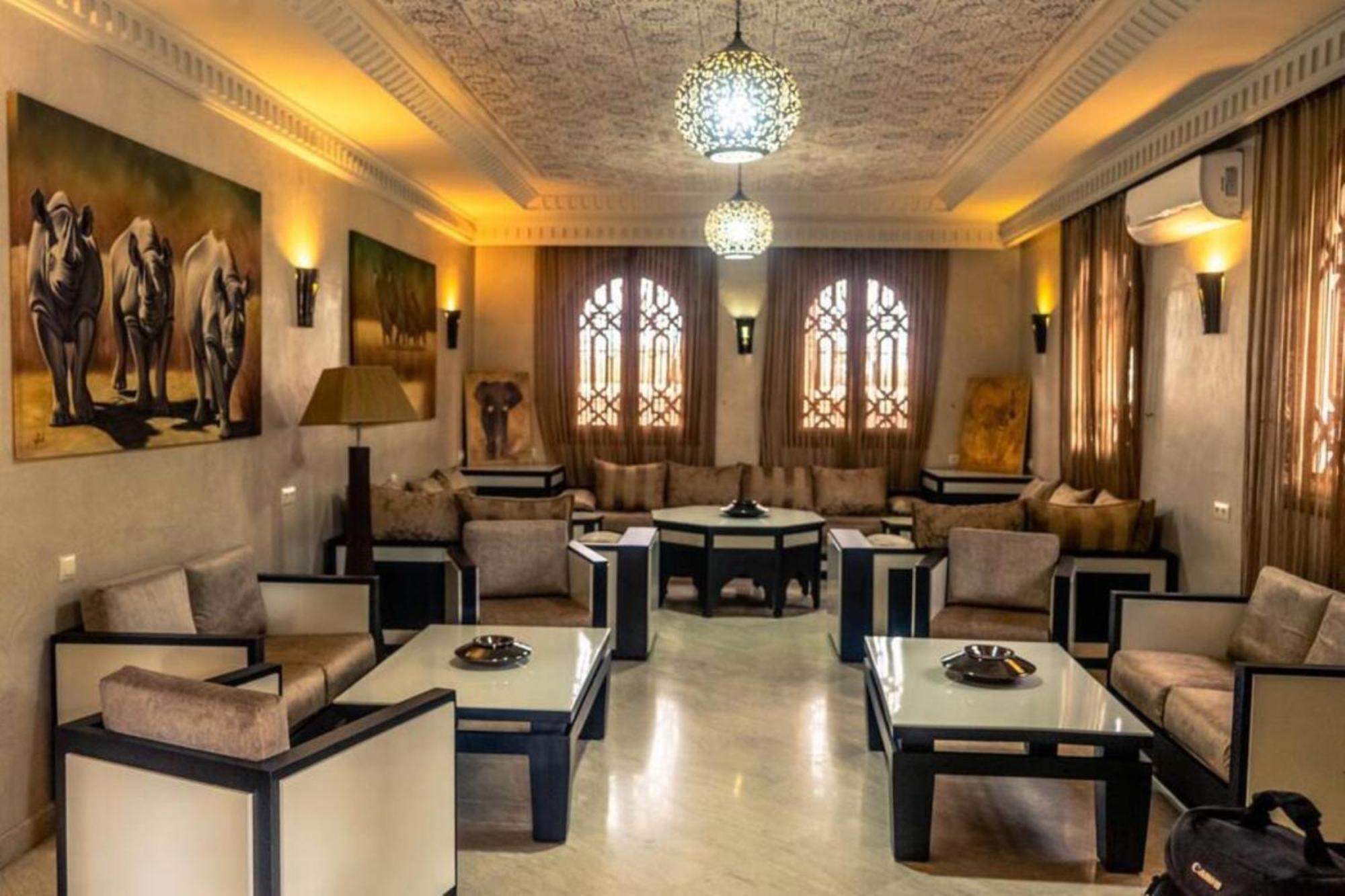 Riad Ushuaia La Villa - Centre Marrakech Marrakesh Buitenkant foto